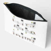 ZIPPERED POUCH With Wiring Diagrams