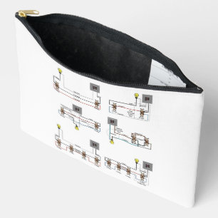ZIPPERED POUCH With Wiring Diagrams
