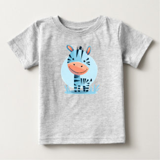 Zippity the Zebra – Cute Safari Baby Bodysuit