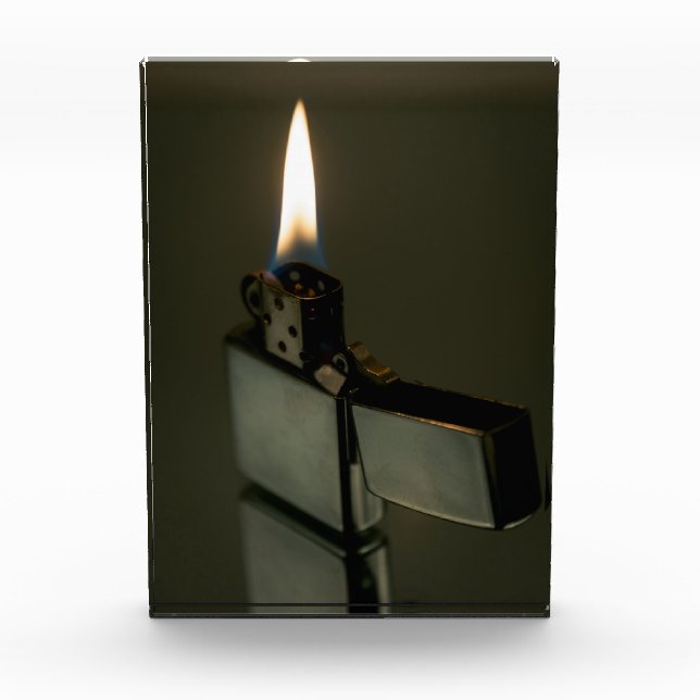 Zippo lighter. Fine art Photo Block (Front)