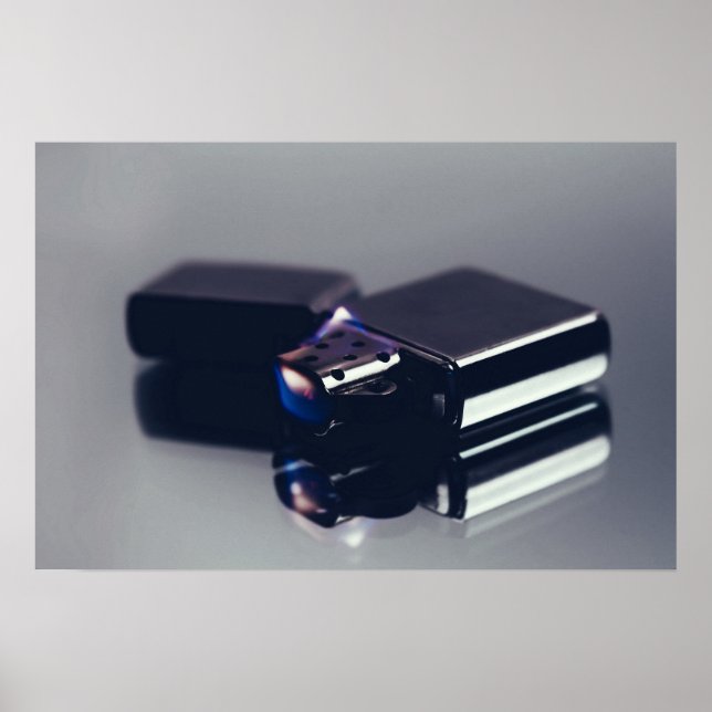 Zippo lighter. Fine art Poster (Front)