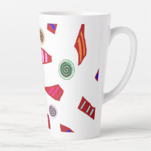 Zippy Doo Dah patterns seen is not forgotten ! Latte Mug