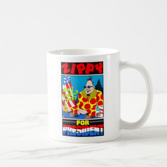 Zippy for President Coffee Mug (Right)
