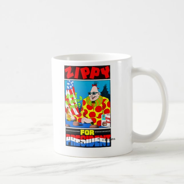 Zippy for President Coffee Mug (Right)