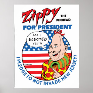Zippy For President! Poster