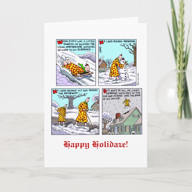 Zippy Holidaze Card (Front)