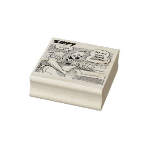 Zippy is his own demographic! rubber stamp
