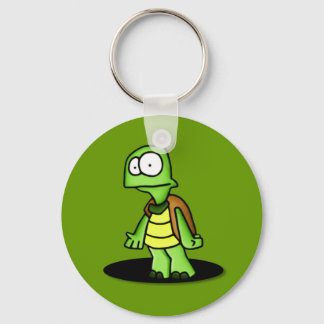 Zippy the Turtle Keychain Key Ring