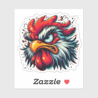 "Zippy the Vivid Rooster" Vinyl