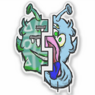 Zippy Trippy Alien Dazs 2-Face Xo/Ice