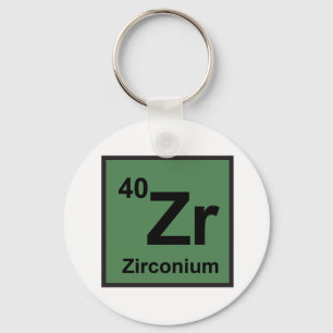 Zirconium Keychain