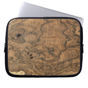 Ziricote (faux) Finish laptop sleeve