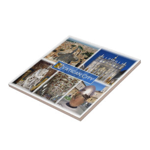 zIT000 ROME Vatican City. Saint Peter's Square,  Ceramic Tile