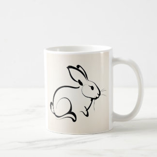 Zit&Bit Artistry - Unique Rabbit Zodiac Design Coffee Mug