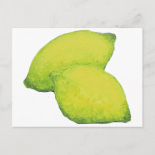 Zitronen Postcard