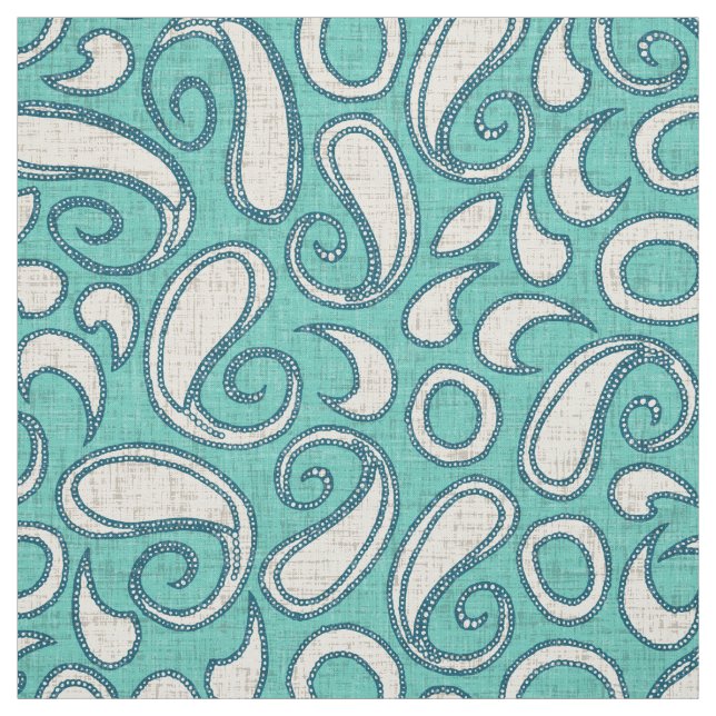 ziya mint blue fabric (Swatch)
