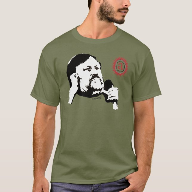 Zizek contemplating the objet petit a: The T-shirt (Front)