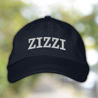 Zizzi - Affectionate Sicilian Term Aunt/Uncle Embroidered Hat