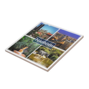 zKE028 NAIROBI, Mosaic, Kenya, Africa, Ceramic Tile