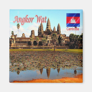 zKH005 ANGKOR WAT, Cambodia, Asia, Fridge Magnet