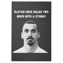 Zlatan Ibrahimović Iconic wall print