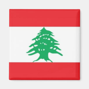 zLB001 Lebanese FLAG Lebanon, Fridge Magnet