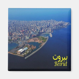 zLB010 BEIRUT city, Lebanon, Asia, Fridge  Magnet