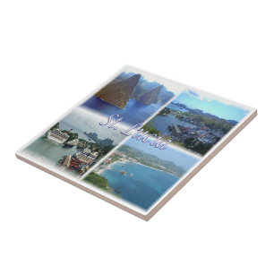 zLC003 SAINT LUCIA, Mosaic, America, Ceramic Tile