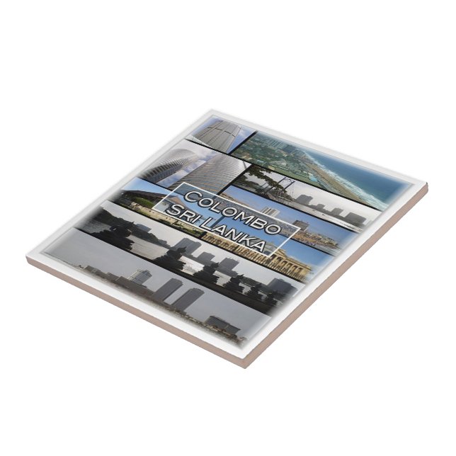 zLK005 COLOMBO, Sri Lanka, Asia, Ceramic Tile (Side)