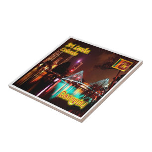 zLK013 BEIRA LAKE, Colombo, Sri Lanka, Ceramic Tile