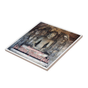 zLK014 Vijjadhara POLONNARUWA GAL VIHARA Sri Lanka Ceramic Tile