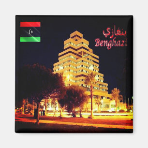 zLY004 BENGHAZI, Libya, Africa, Fridge Magnet