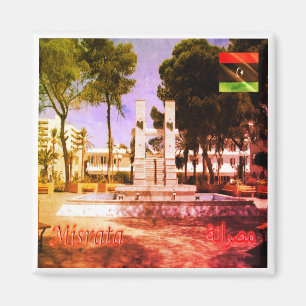 zLY010 MISRATA, Central Park, Libya, Africa,Fridge Magnet