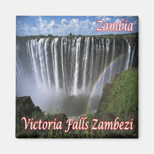 ZM * Zambia - Victoria Falls Zambezi Magnet