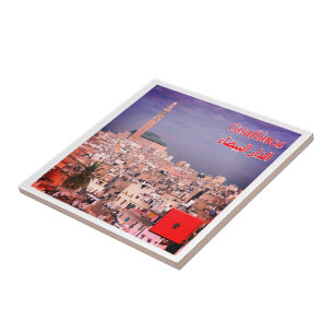 zMA005 CASABLANCA, Morocco, Africa, Ceramic Tile