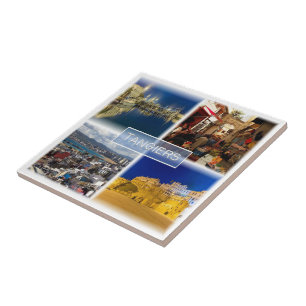 zMA012 TANGIERS, Mosaic, Morocco, Africa, Ceramic Tile