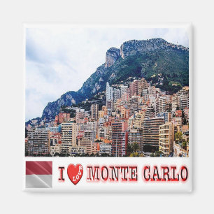 zMC020 MONTE CARLO, Monaco, Fridge Magnet