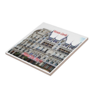 zMC021 HOTEL DE PARIS, Monte Carlo, Monaco, Ceramic Tile