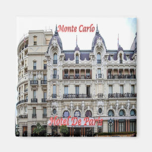 zMC021 HOTEL DE PARIS, Monte Carlo, Monaco, Fridge Magnet