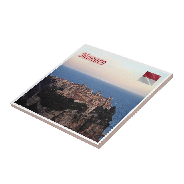 zMC023 VILLE MONACO wiew, Ceramic Tile (Side)