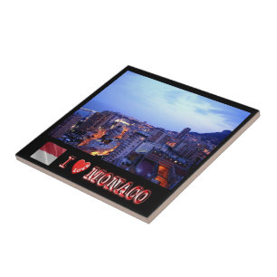 zMC031 MONACO "I Love", Ceramic Tile