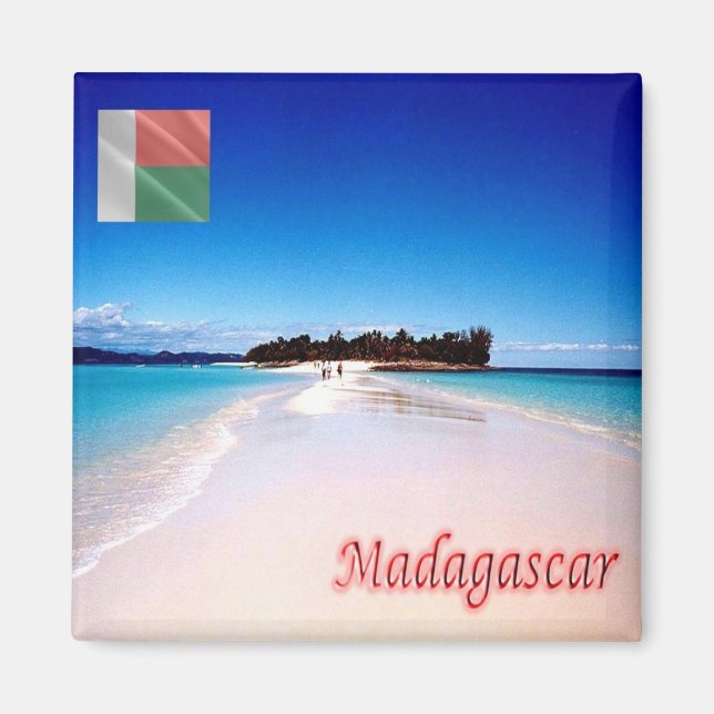 zMG016 MADAGASCAR, Nosy Iranja, Panorama, Fridge   Magnet (Front)