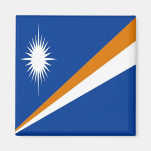 zMH001 FLAG MARSHALL ISLANDS, Oceania, Fridge Magnet