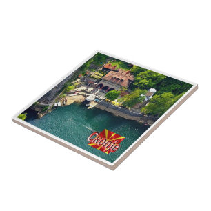 zMK004 SKOPJE MATKA, North Macedonia, Ceramic Tile