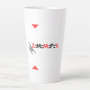ZMMFY Modern Latte Mug