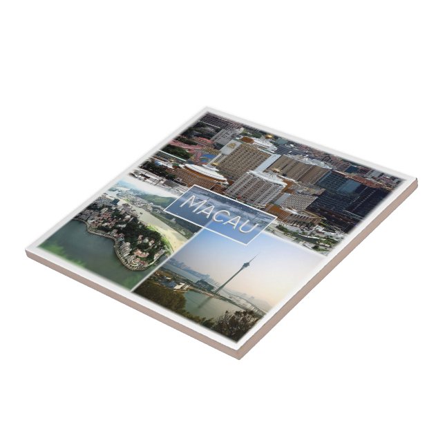 zMO004 MACAU or MACAO, Asia, Ceramic Tile (Side)