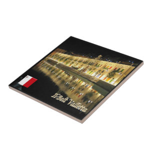 zMT011 IL-BELT waterfront VALLETTA, Malta, Ceramic Tile