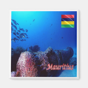 zMU005 MAURITIUS, Image Diving, Africa, Fridge Magnet