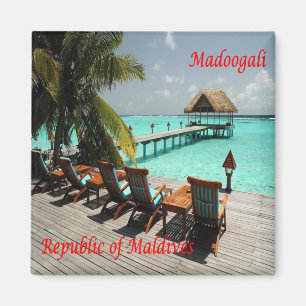 zMV016 MADOOGALI, Maldives, Asia, Fridge  Magnet