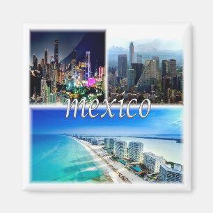 zMX004 MEXICO, Mosaic, America, Fridge Magnet